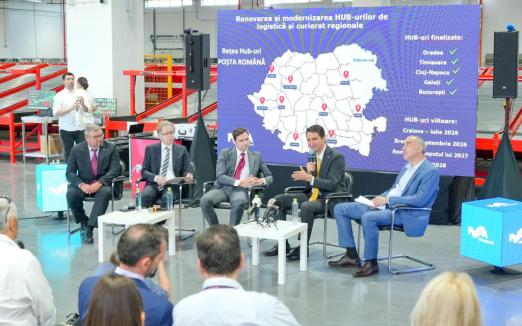 Poșta Română inaugurează o investiție-cheie pentru curierat: Hub-ul Logistic și Curierat Regional București