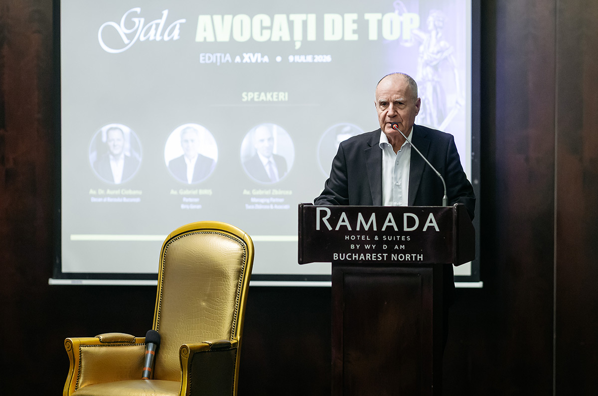 A XVI-a ediție a Galei Premiilor „Avocați de Top”