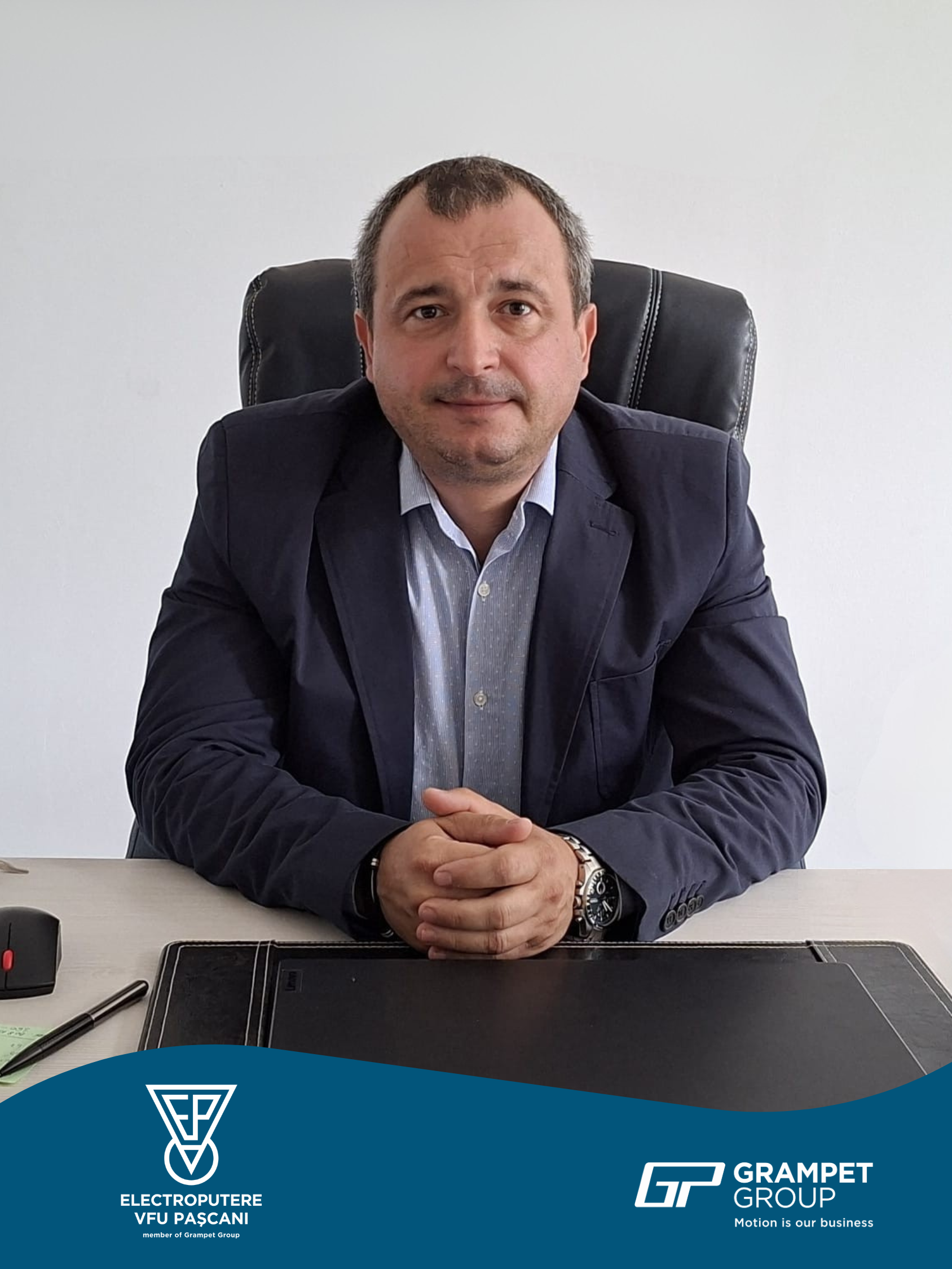 GRAMPET Group anunță numirea unui nou Director General al Electroputere VFU Pașcani GRAMPET Group anunță numirea unui nou Director General al Electroputere VFU Pașcani