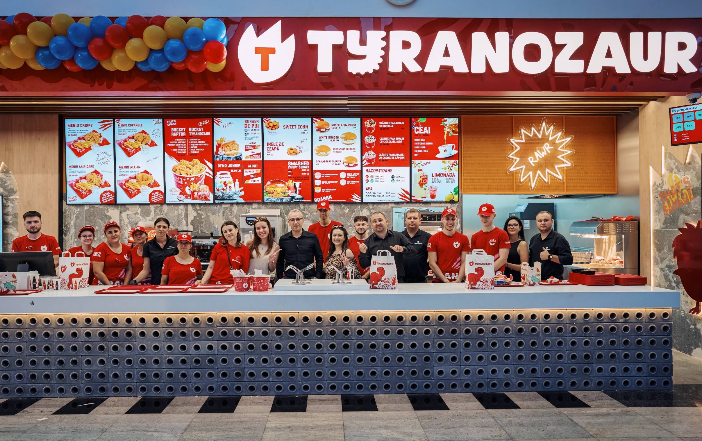 Strong MND continuă extinderea portofoliului și inaugurează primul restaurant Tyranozaur din Botoșani Strong MND continuă extinderea portofoliului și inaugurează primul restaurant Tyranozaur din Botoșani