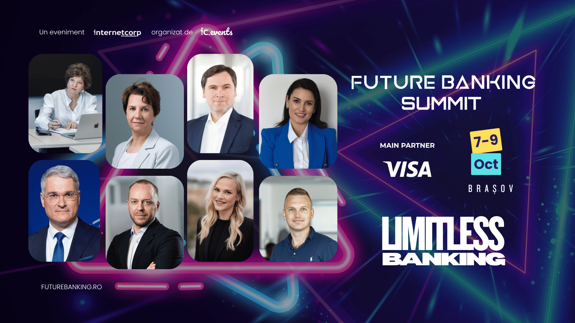 Future Banking Summit 2026 aduce între 7-9 octombrie la Brașov liderii care modelează viitorul bankingului și fintech-ului