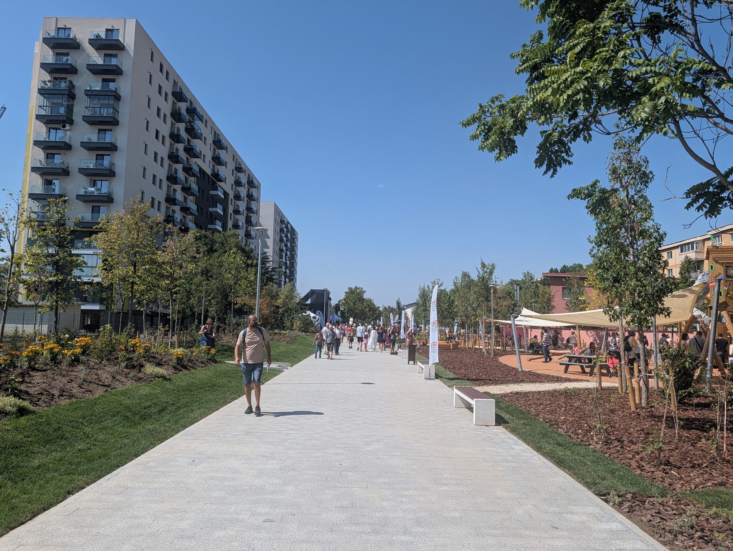 1,5 milioane de euro pentru infrastructură urbană verde în Parcul Liniei din Capitală 1,5 milioane de euro pentru infrastructură urbană verde în Parcul Liniei din Capitală