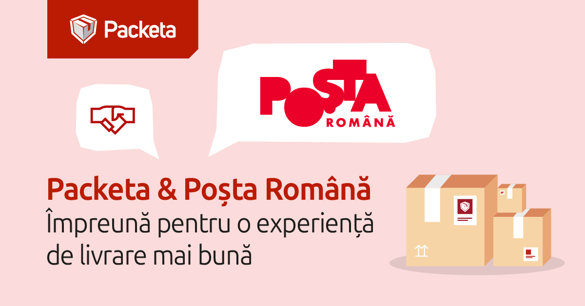 PARTENERIAT: Packeta România integrează rețeaua Poștei Române și își extinde substanțial acoperirea națională PARTENERIAT: Packeta România integrează rețeaua Poștei Române și își extinde substanțial acoperirea națională