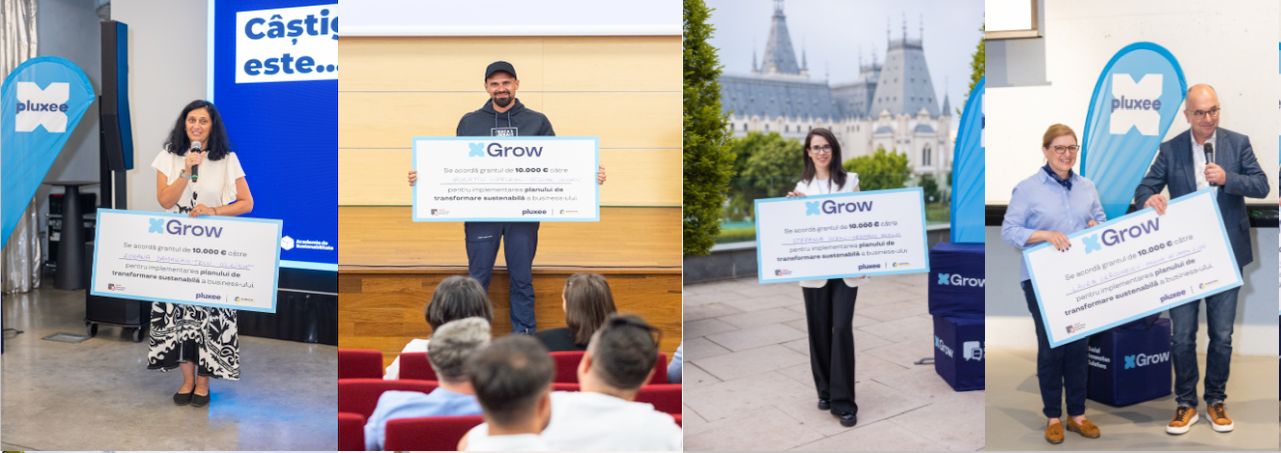 Pluxee România și Academia de Sustenabilitate susțin prin xGrow transformarea a patru afaceri locale Pluxee România și Academia de Sustenabilitate susțin prin xGrow transformarea a patru afaceri locale