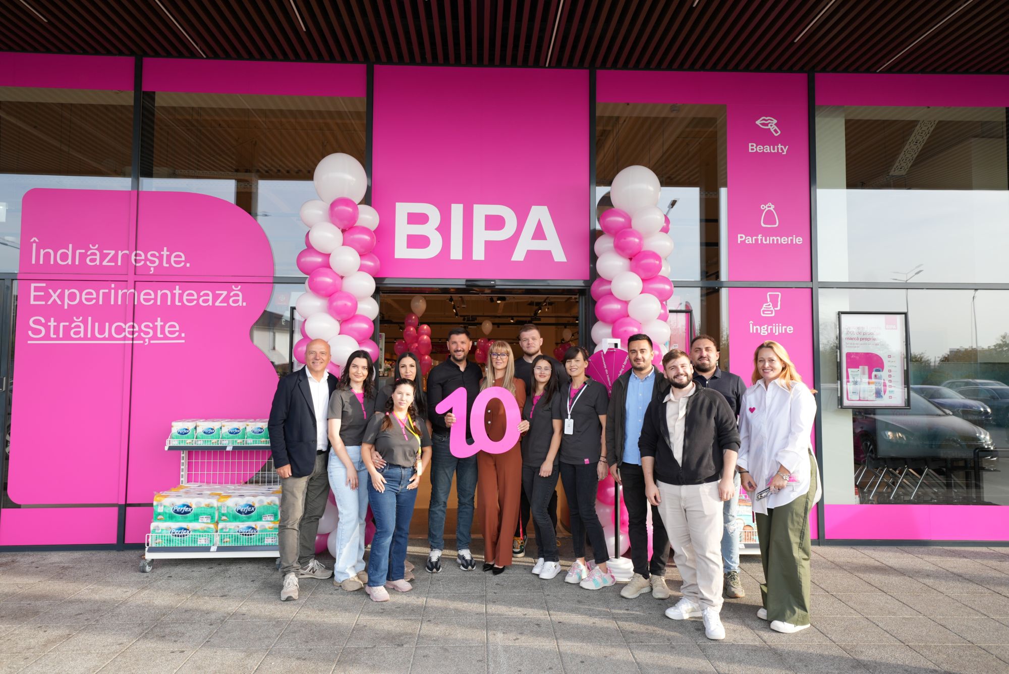 BIPA România deschide magazinul cu numărul 10 BIPA România deschide magazinul cu numărul 10