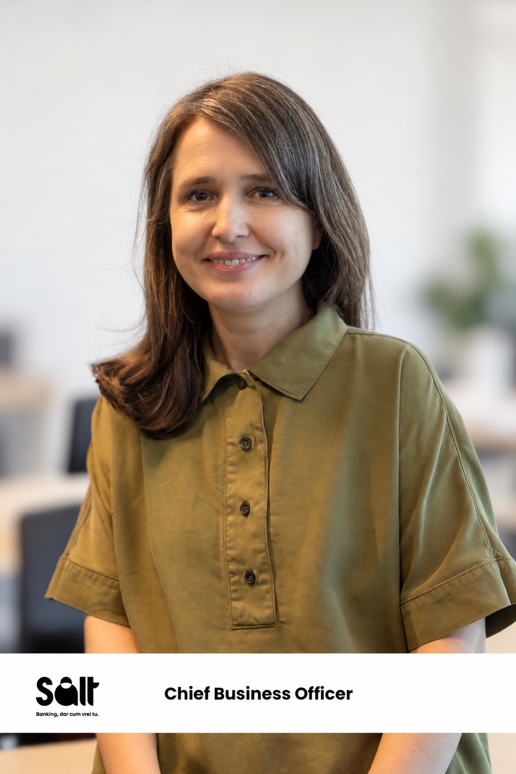 Salt Bank o numește pe Roxana Cristea în rolul de Chief Business Officer, pentru următoarea etapă de creștere a băncii Salt Bank o numește pe Roxana Cristea în rolul de Chief Business Officer, pentru următoarea etapă de creștere a băncii